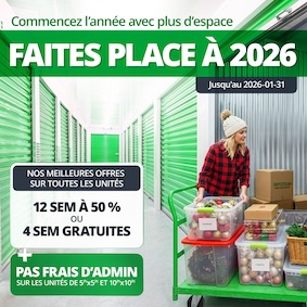 Depotium Mini Entrepôt - Trois Rivieres East Promotion