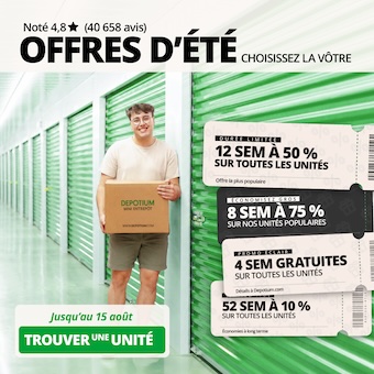Depotium Mini Entrepôt - Trois Rivieres East Promotion